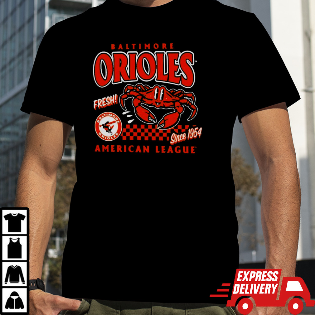 Baltimore Orioles Fresh Crab Since 1954 American League Shirt