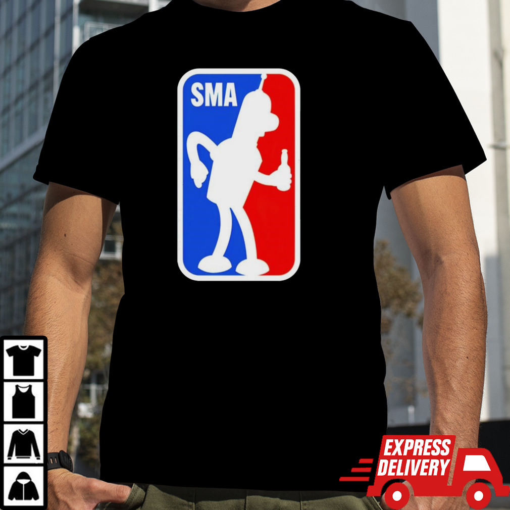 Bender SMA NBA logo shirt