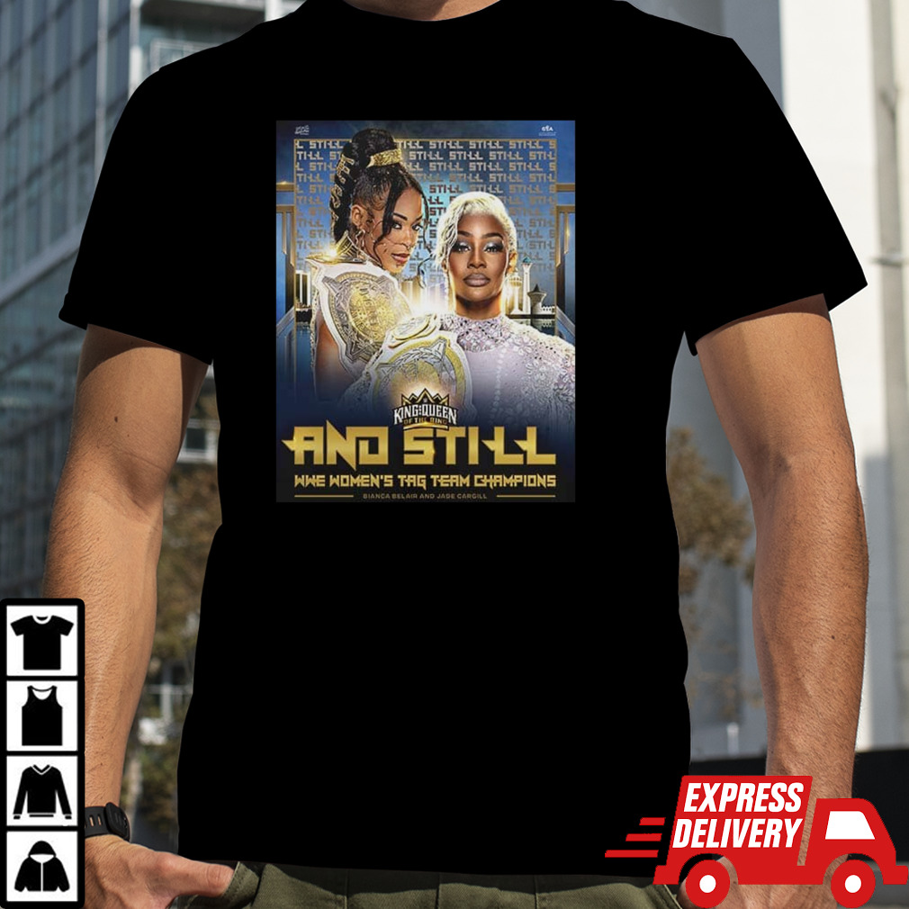 Bianca Belair And Jade Cargill WWE Women’s Tag Team Champions King And Queen Of The Ring 2024 shirt