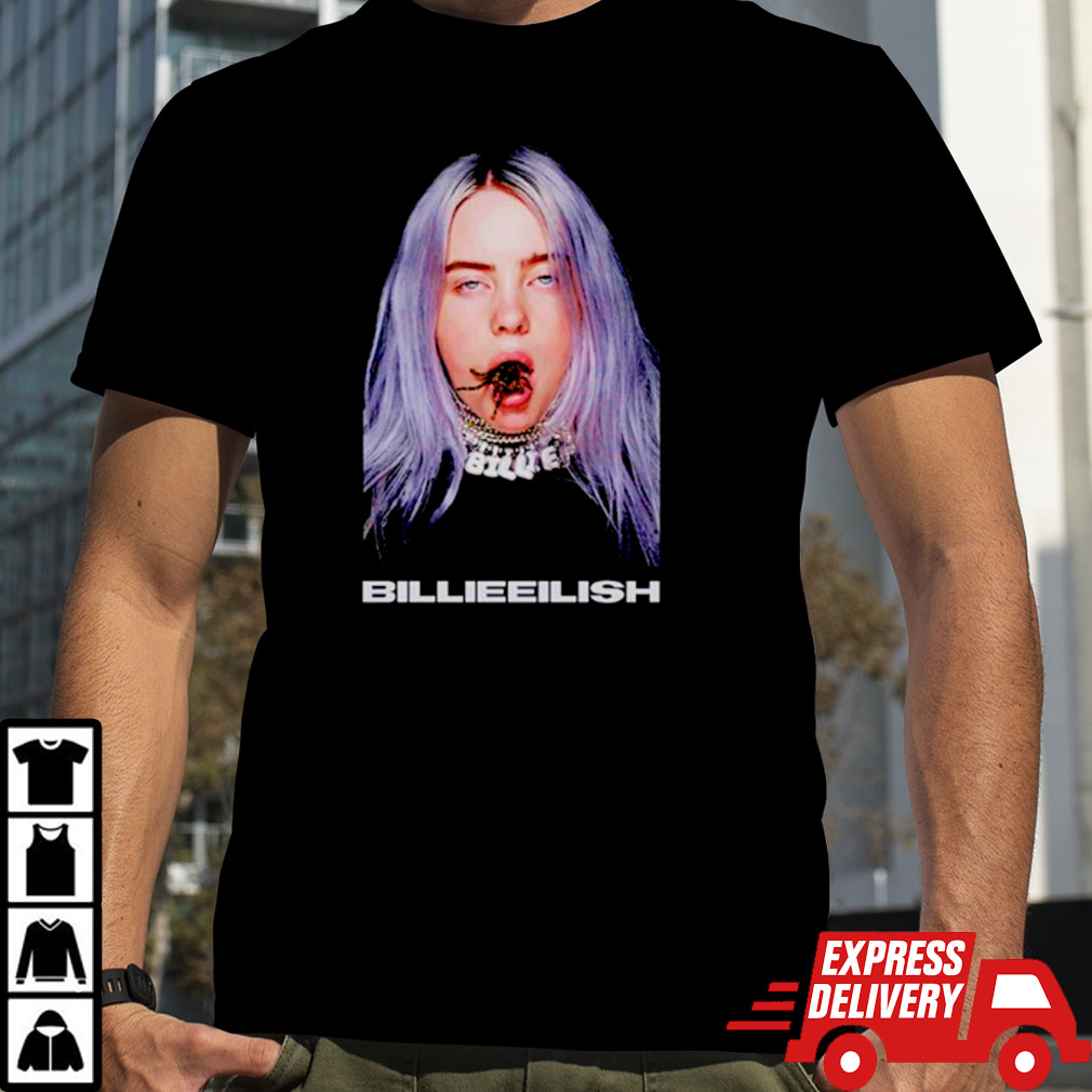 Billie Eilish Tarantula Mouth shirt