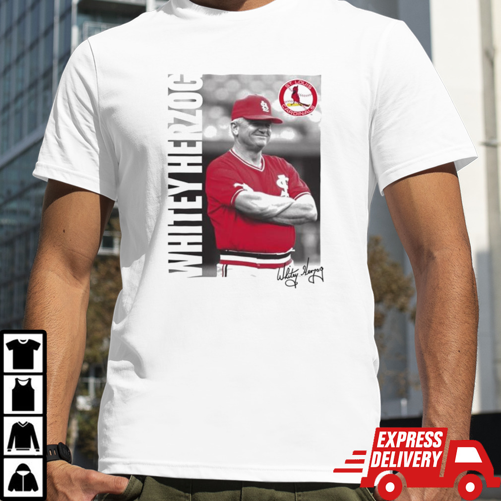 St. Louis Cardinals Whitey Herzog 2024 T-shirt