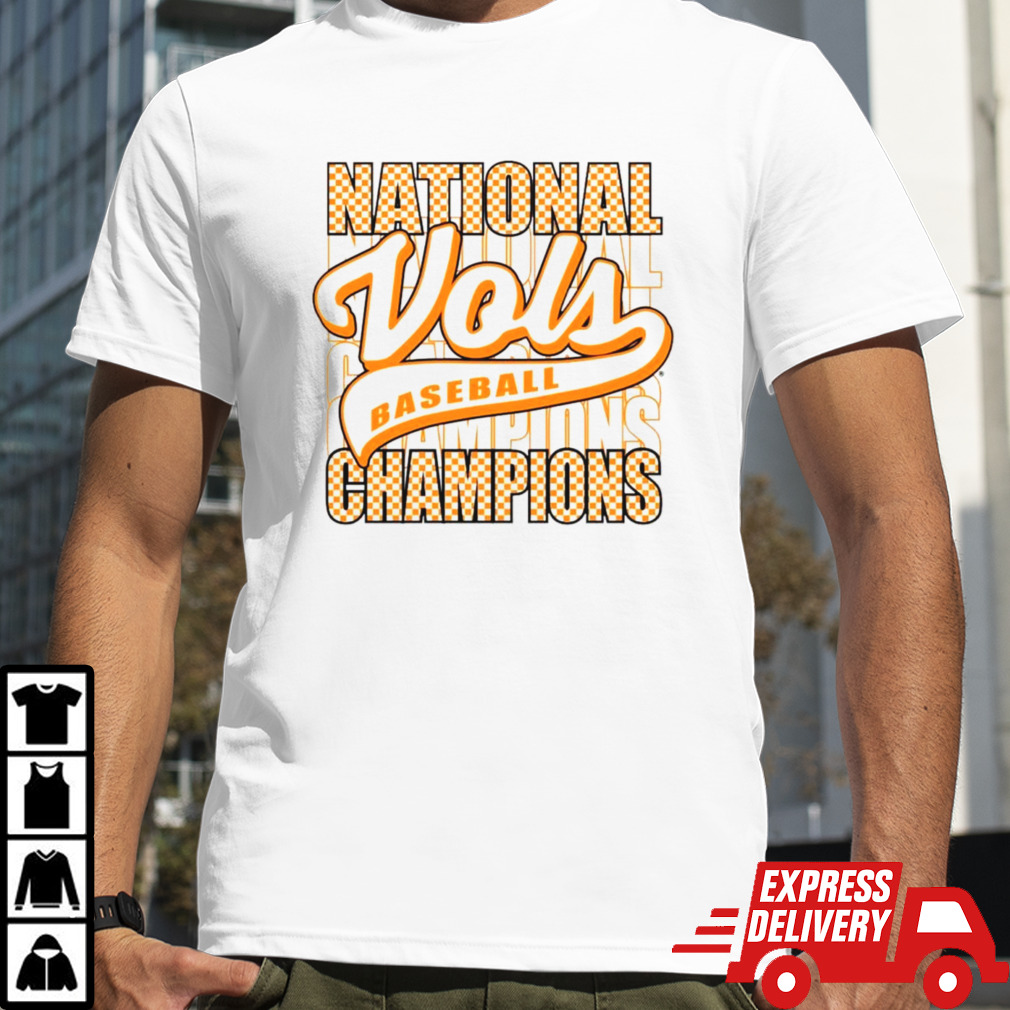 Tennessee Volunteers 2024 NCAA Men’s Baseball Champions shirt