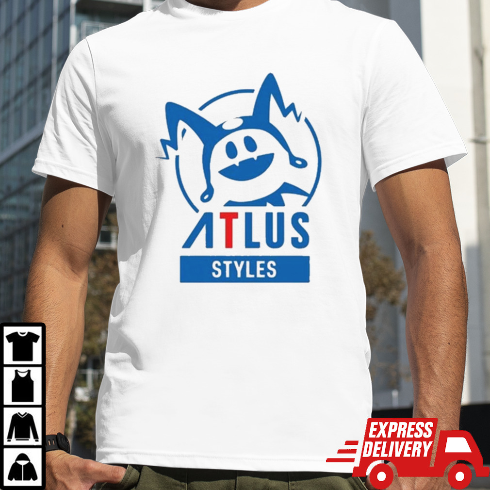 Atlus West Atlus Styles Logo Shirts