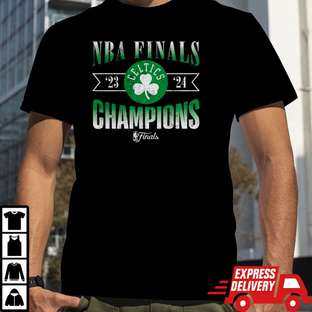 Boston Celtics 2024 NBA Finals Champions Full Court Pressure Retro T-shirt