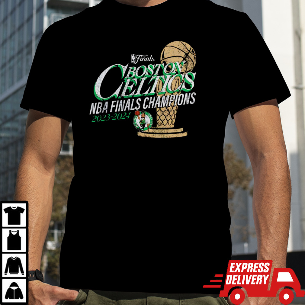 Boston Celtics 2024 NBA Finals Champions Trophy shirt