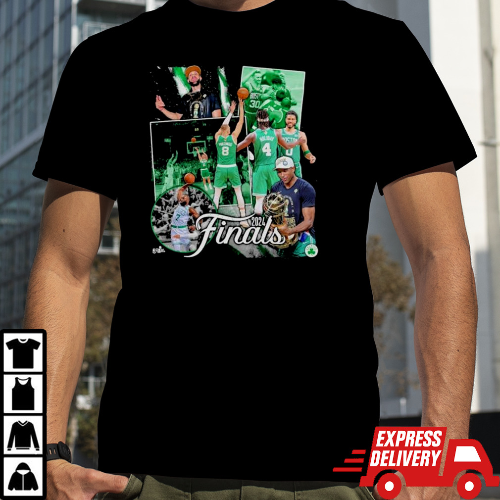 Boston Celtics 2024 NBA Finals Player Moments Vintage T-Shirt