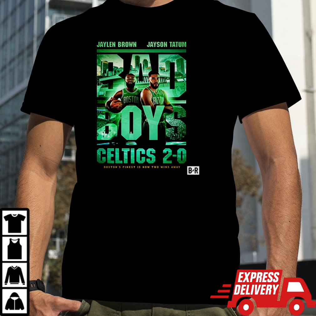 Boston Celtics Are 2 Wins Away From An NBA Finals 2024 Title Jaylen Brown x Jayson Tatum But Bad Boys Movie shirt