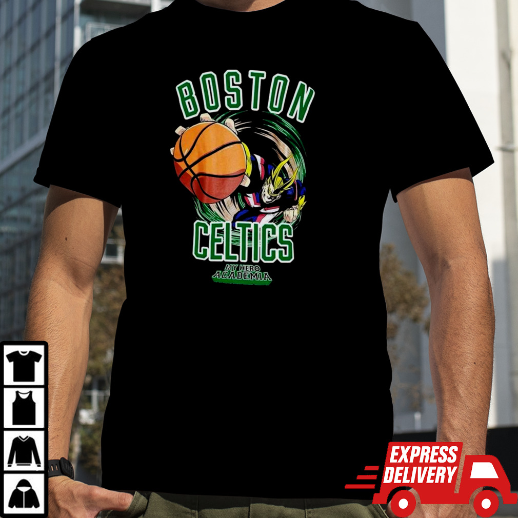 Boston Celtics Boston Smash My Hero Academia Nba Eastern Conference Finals Champions 2024 T-shirt