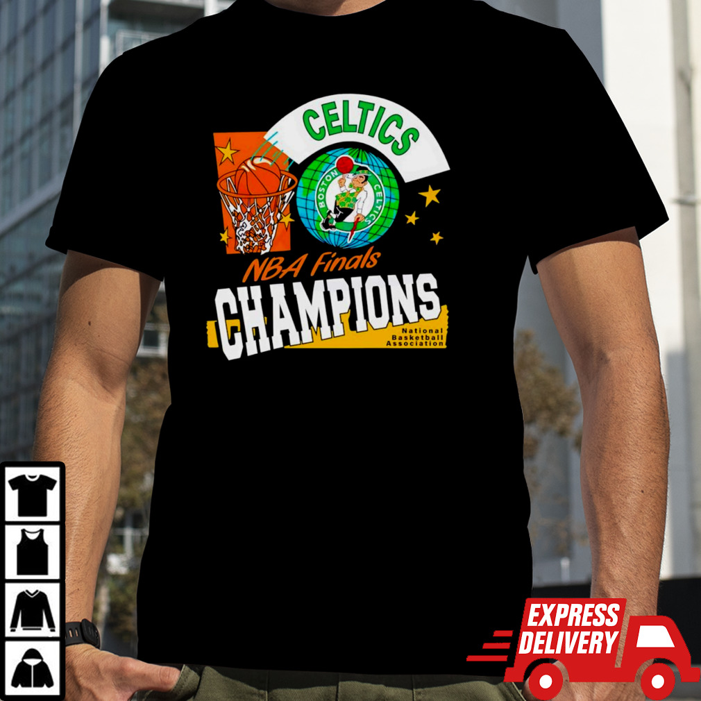 Boston Celtics NBA Finals Champions Logo Basketball shirt