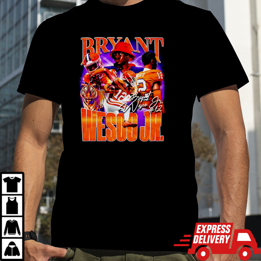 Bryant Wesco Jr. Clemson Tiger #12 shirt