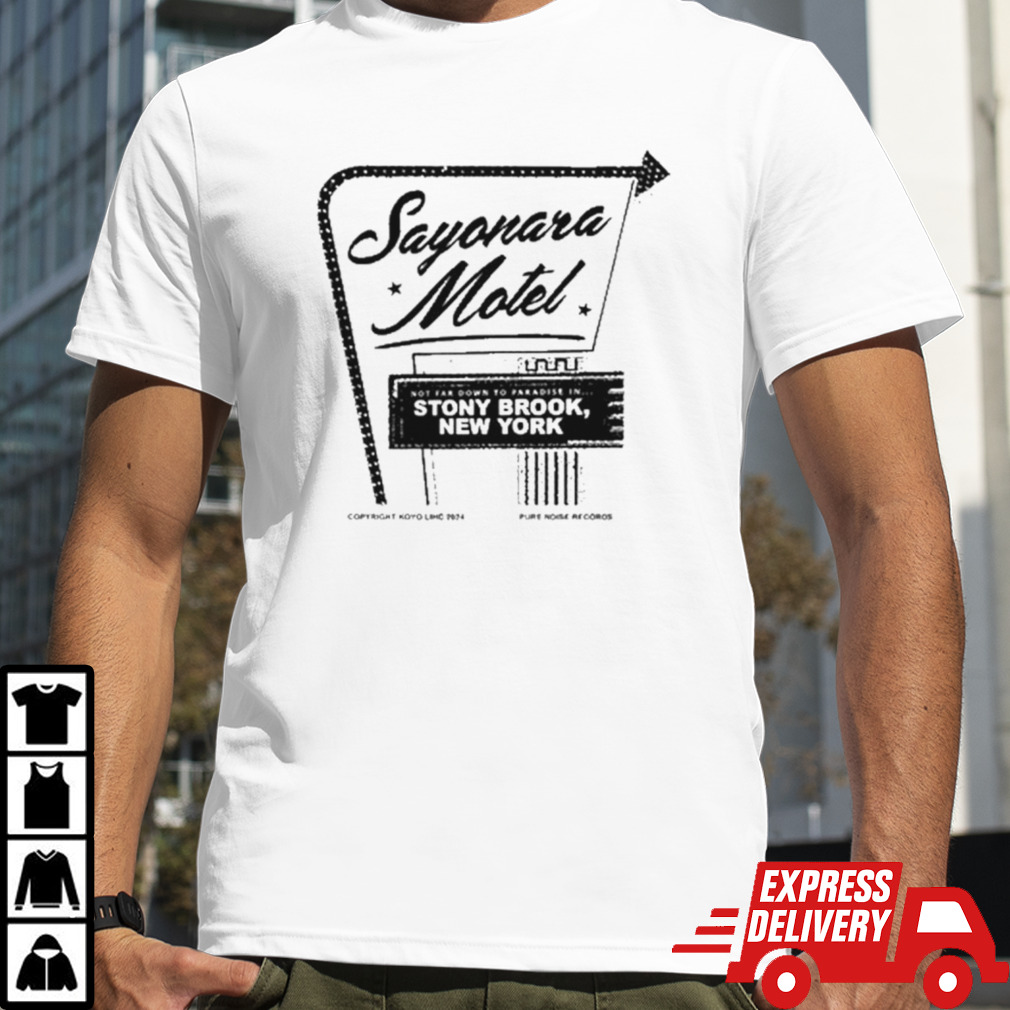 Koyo Sayonara Motel Stony Brook New York T Shirt