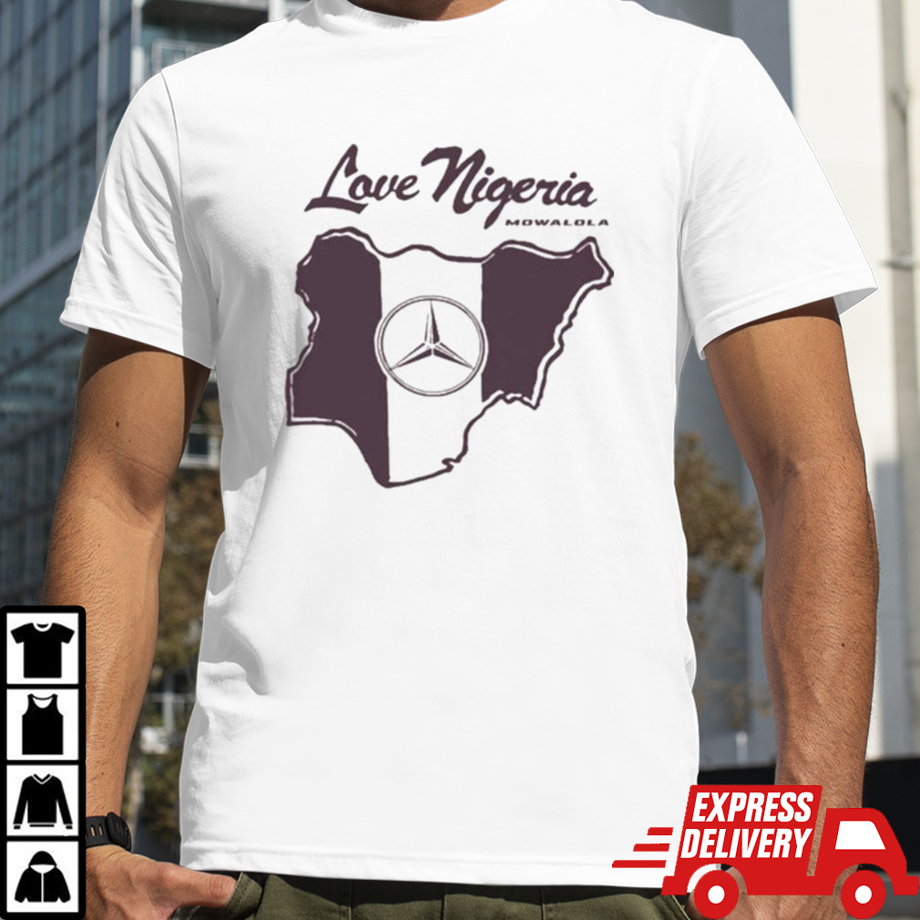 Love Nigeria Mowalola T-shirt