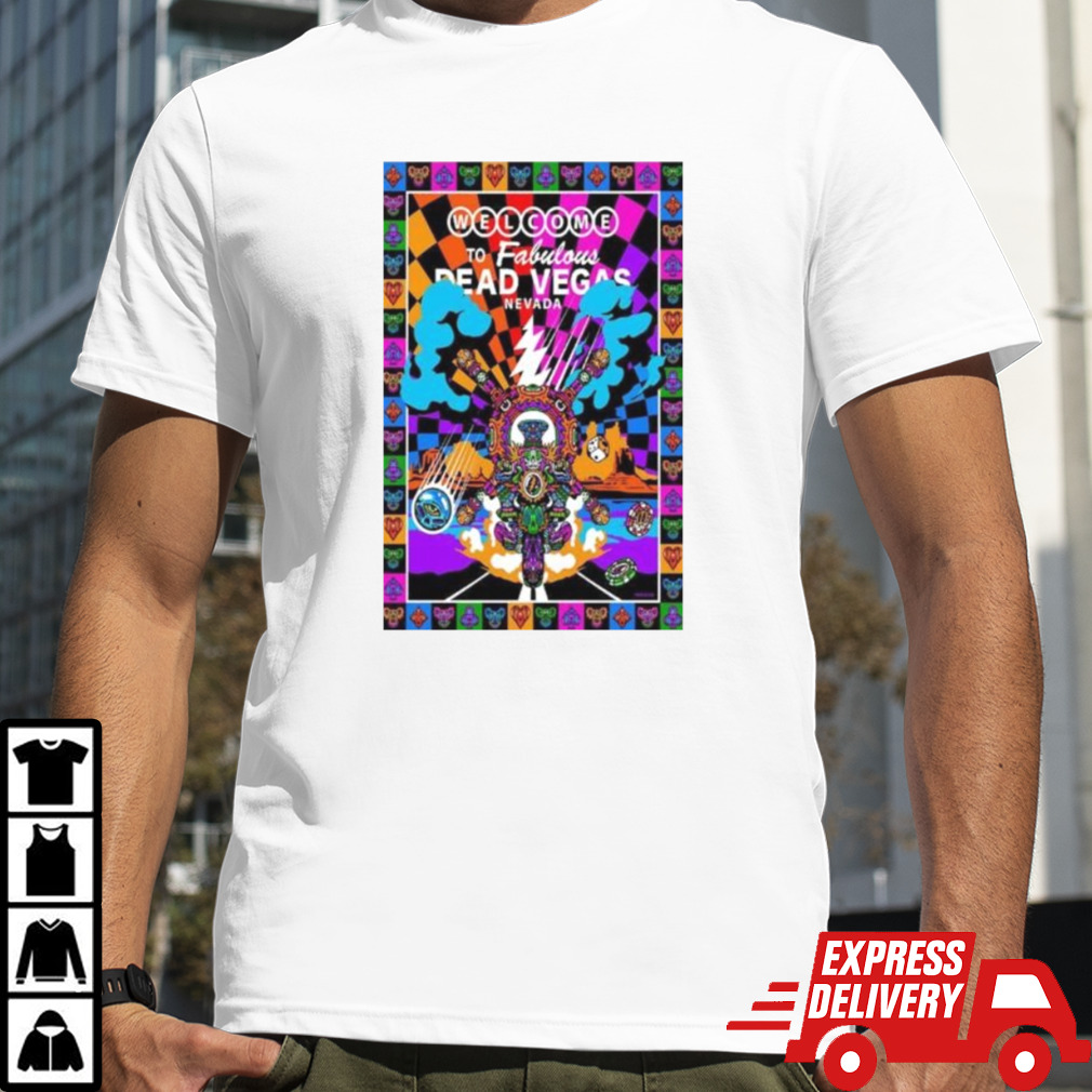 Official Dead Vegas Nevada 2024 Event Poster Shirt