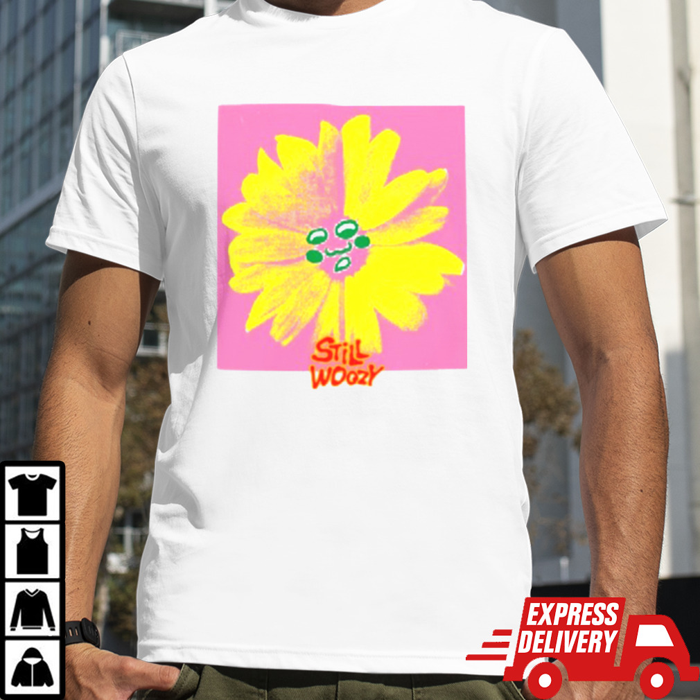 Still Woozy Flower Face T Shirt