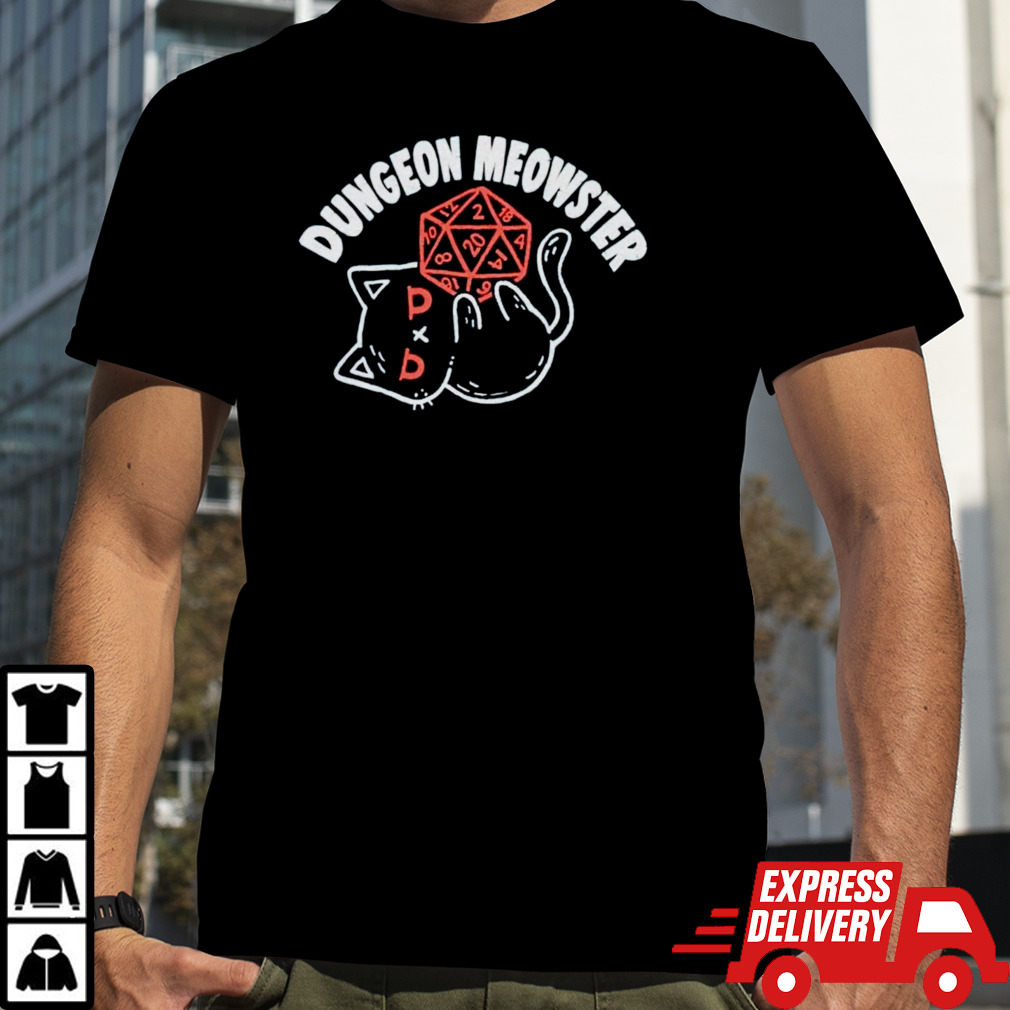 Cat Dungeon master shirt