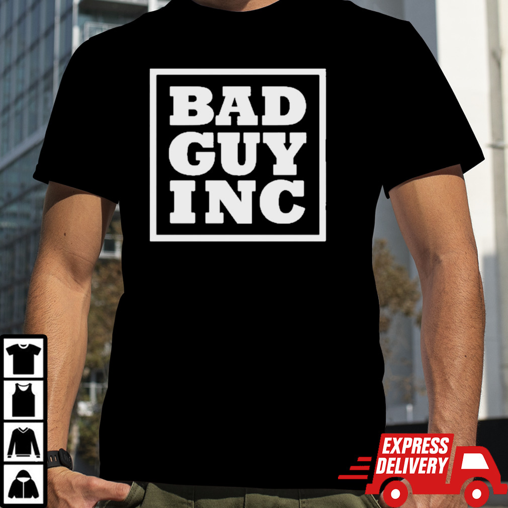 Chael Sonnen Wearing Bad Guy Inc Shirt