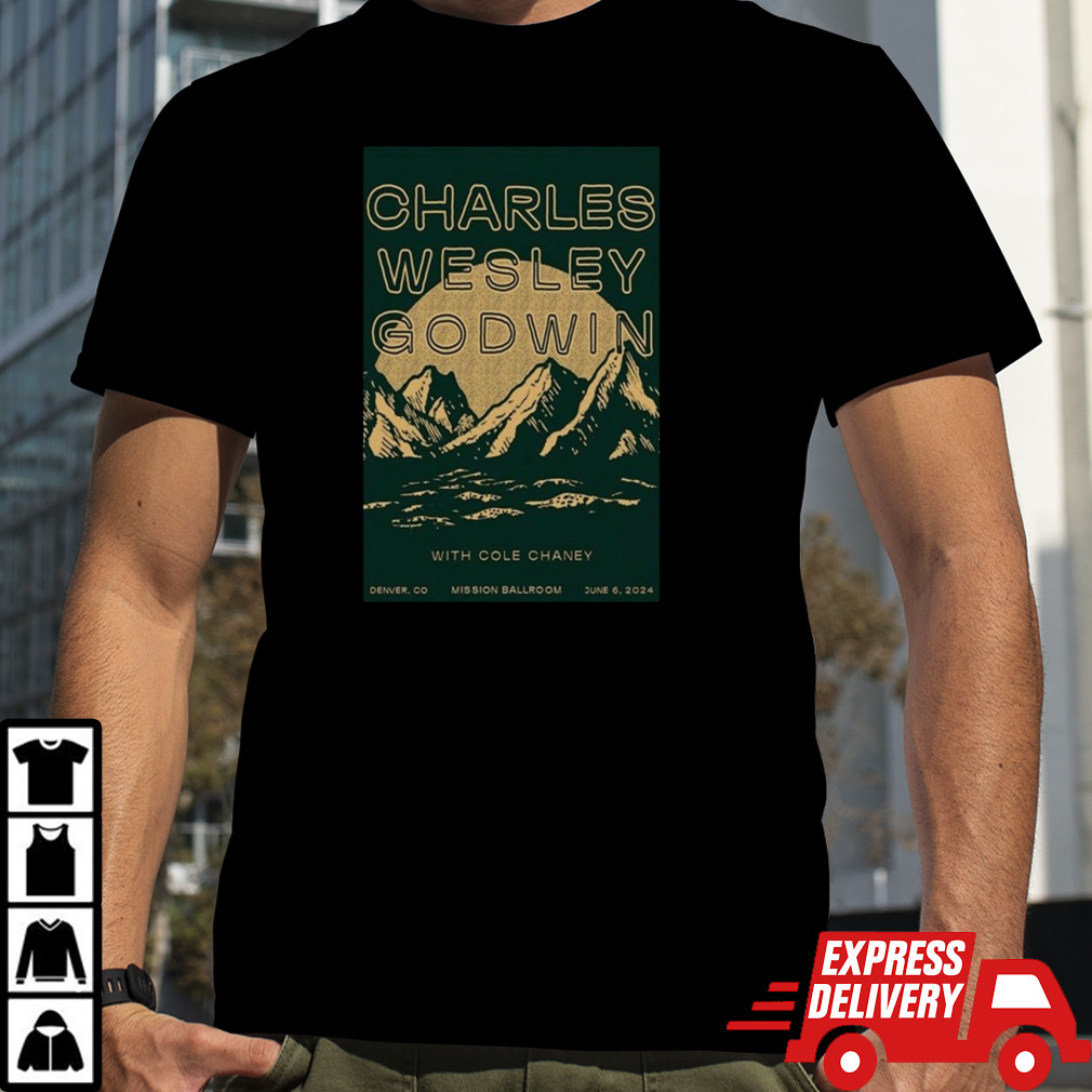 Charles Wesley Godwin Tour In Denver, CO On June 6, 2024 Poster shirt