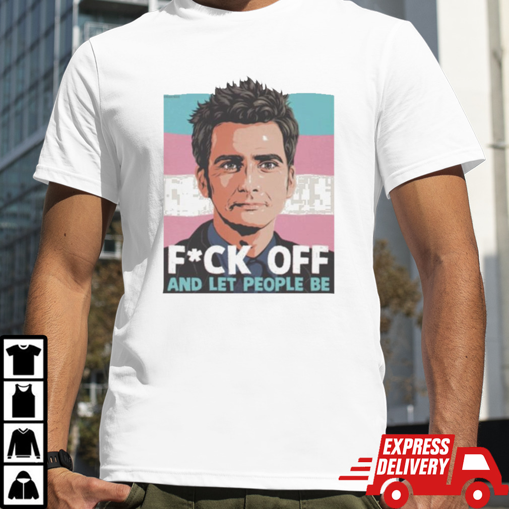 David Tennant Fuck Off And Let People Be T-shirt