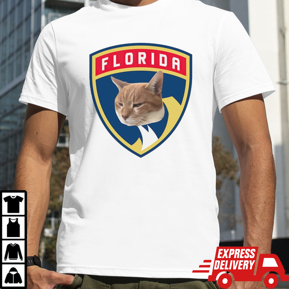 Florida Panthers cat logo shirt