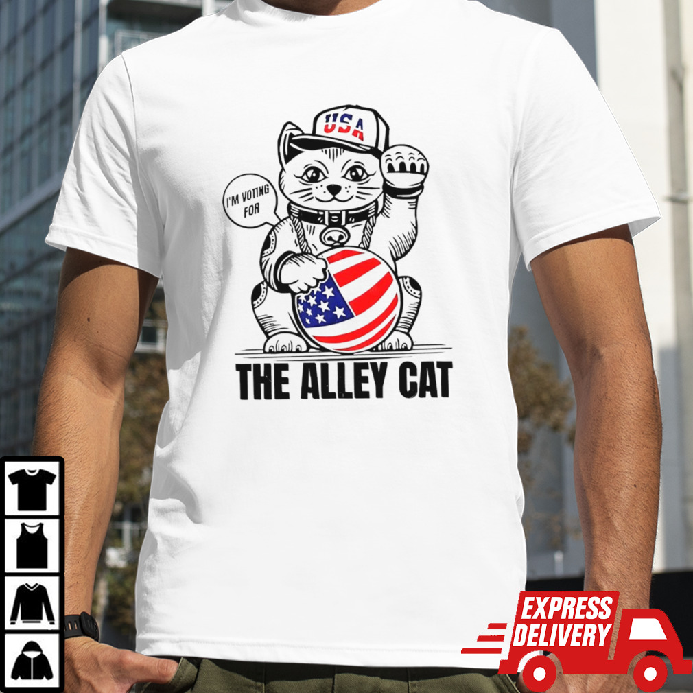 I’m voting for the alley cat shirt