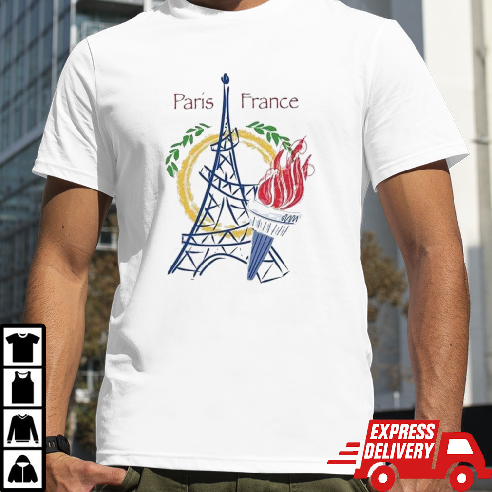 Paris Travel Olympic T-shirt