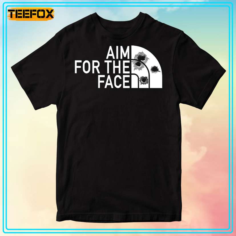 Aim For The Face Veteran Graphic T-Shirt