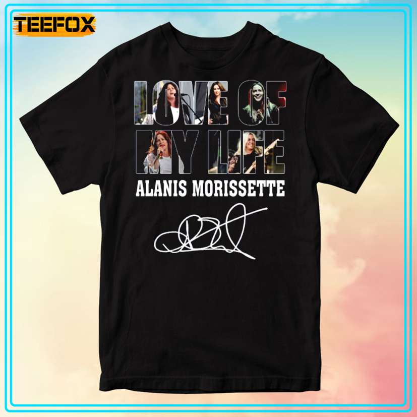 Alanis Morissette Signatures Unisex T-Shirt