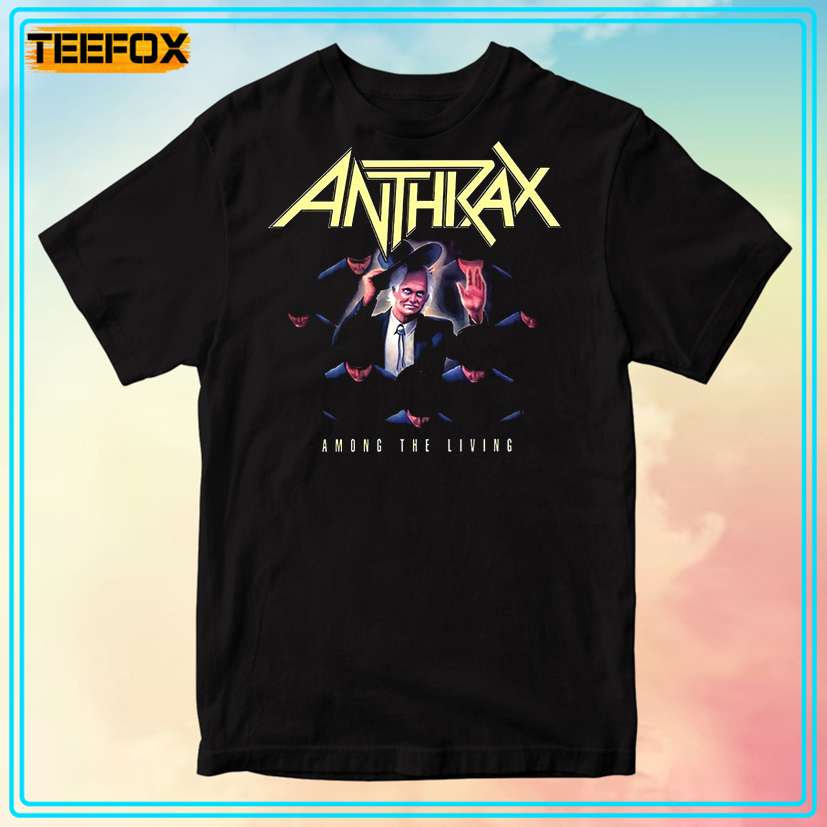 Anthrax Among The Living Album Vintage T-Shirt