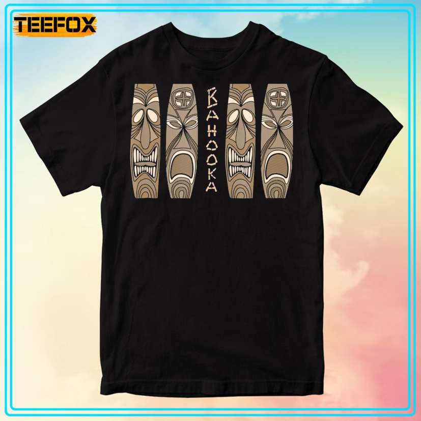 Bahooka Tiki Bar Matchbook Reproduction Unisex T-Shirt