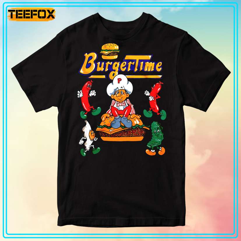 Burgertime Game Unisex T-Shirt