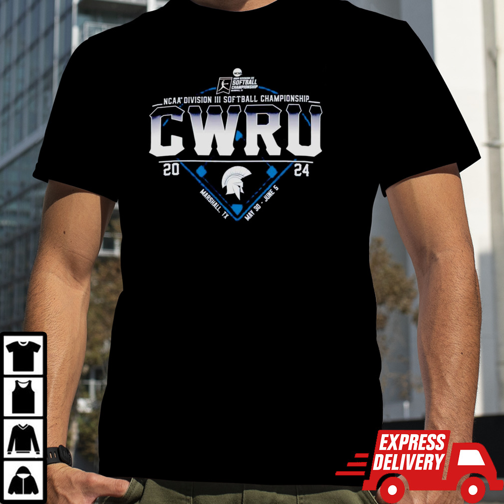 CWRU 2024 NCAA Division III Softball Championship shirt