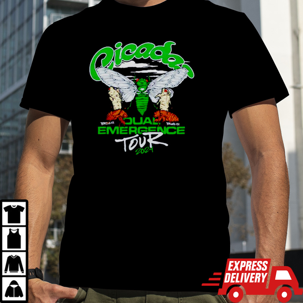 Cicadas Dual Emergence Tour 2024 shirt