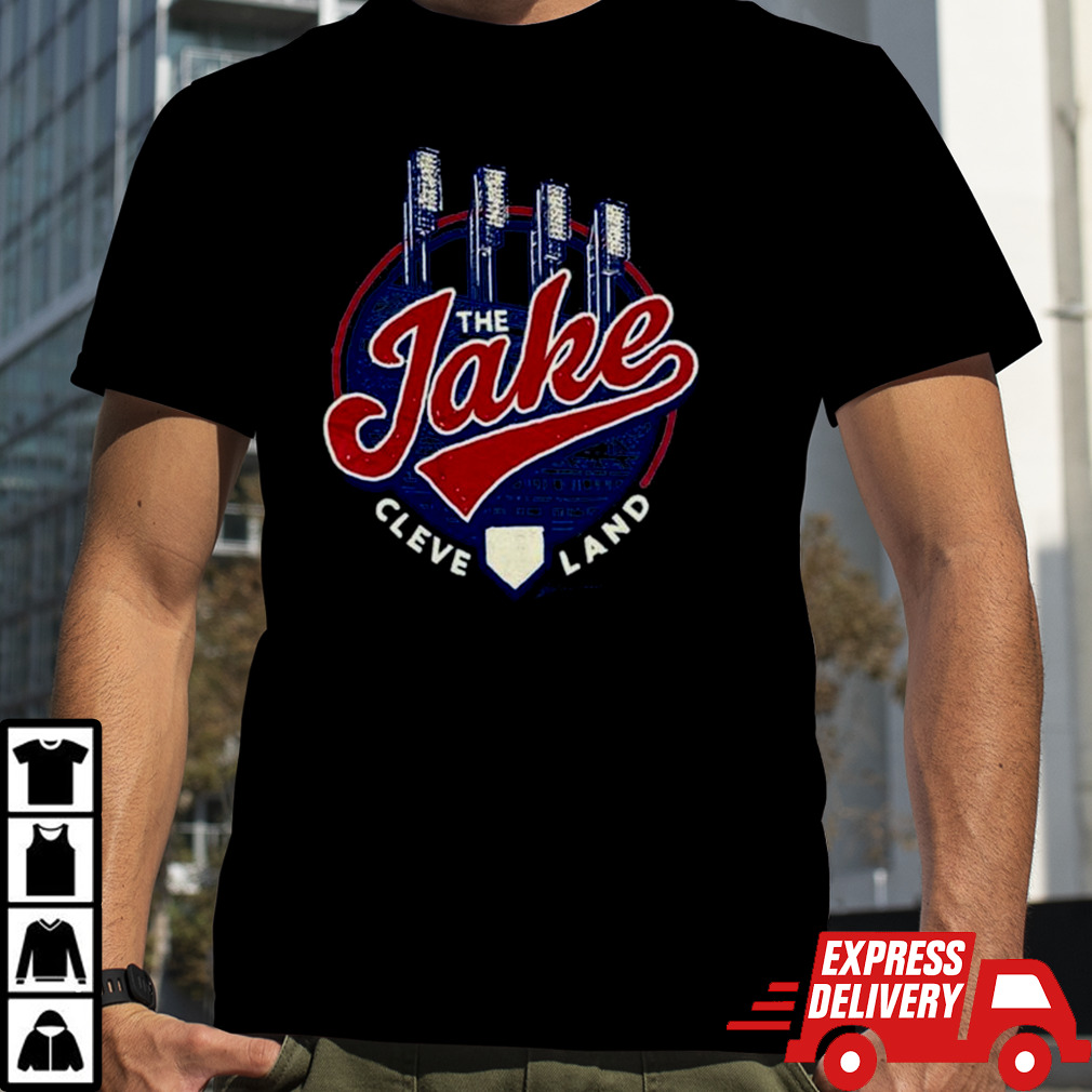 Cleveland Jake Script Circle T-shirt