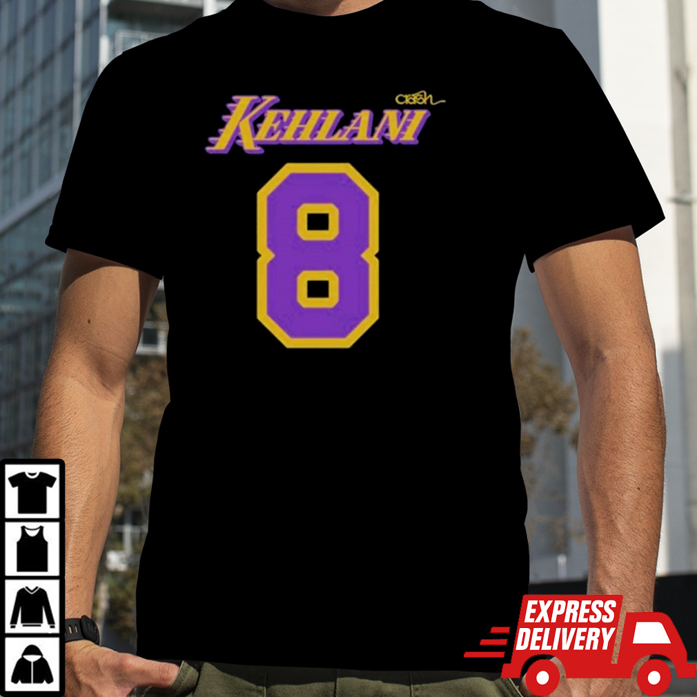 Crash Kehlani 8 Kobe Bryant shirt