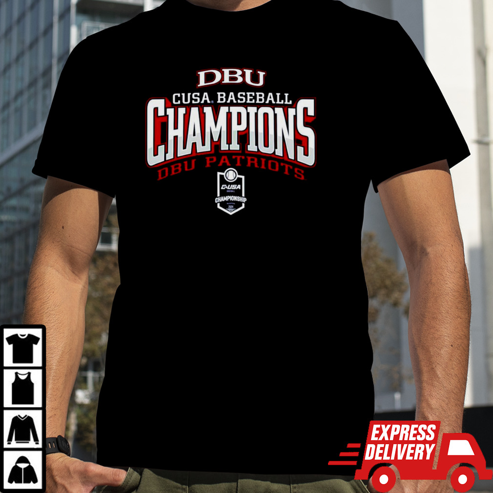 DBU Cusa baseball Champions DBU Patriots shirt