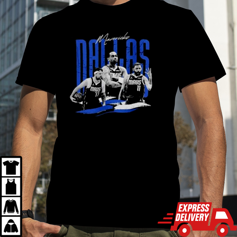 Dallas Mavericks Luka Doncic PJ Washington Kyrie Irving T Shirt