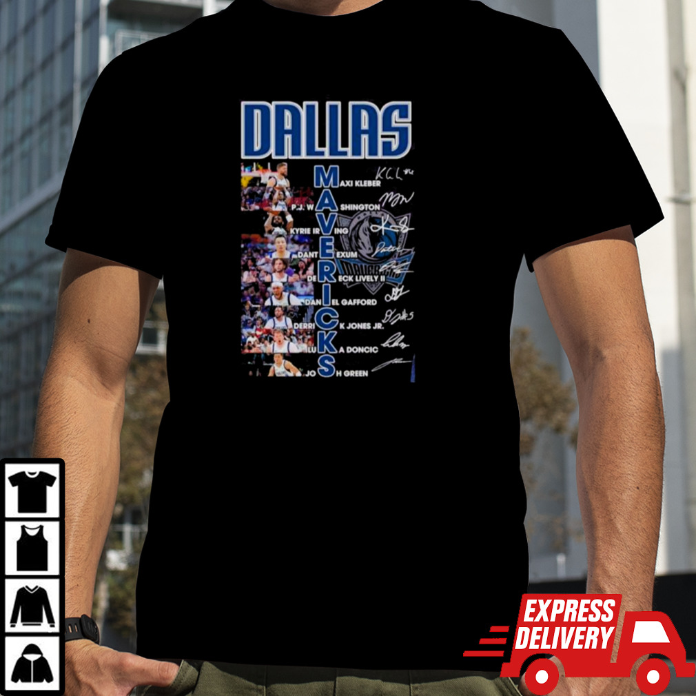 Dallas Mavericks Team Players 2024 NBA Finals Shirt