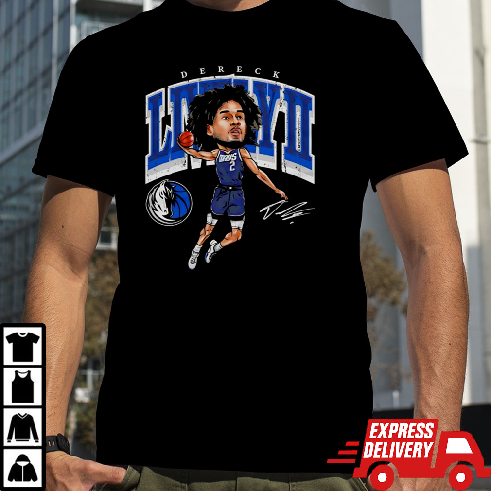 Dereck Lively II Dallas Mavericks cartoon shirt