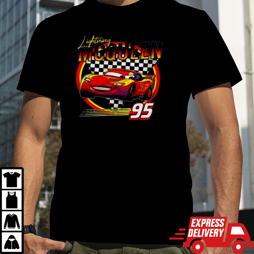 Disney Pixar Cars Lightning McQueen Vintage Shirt