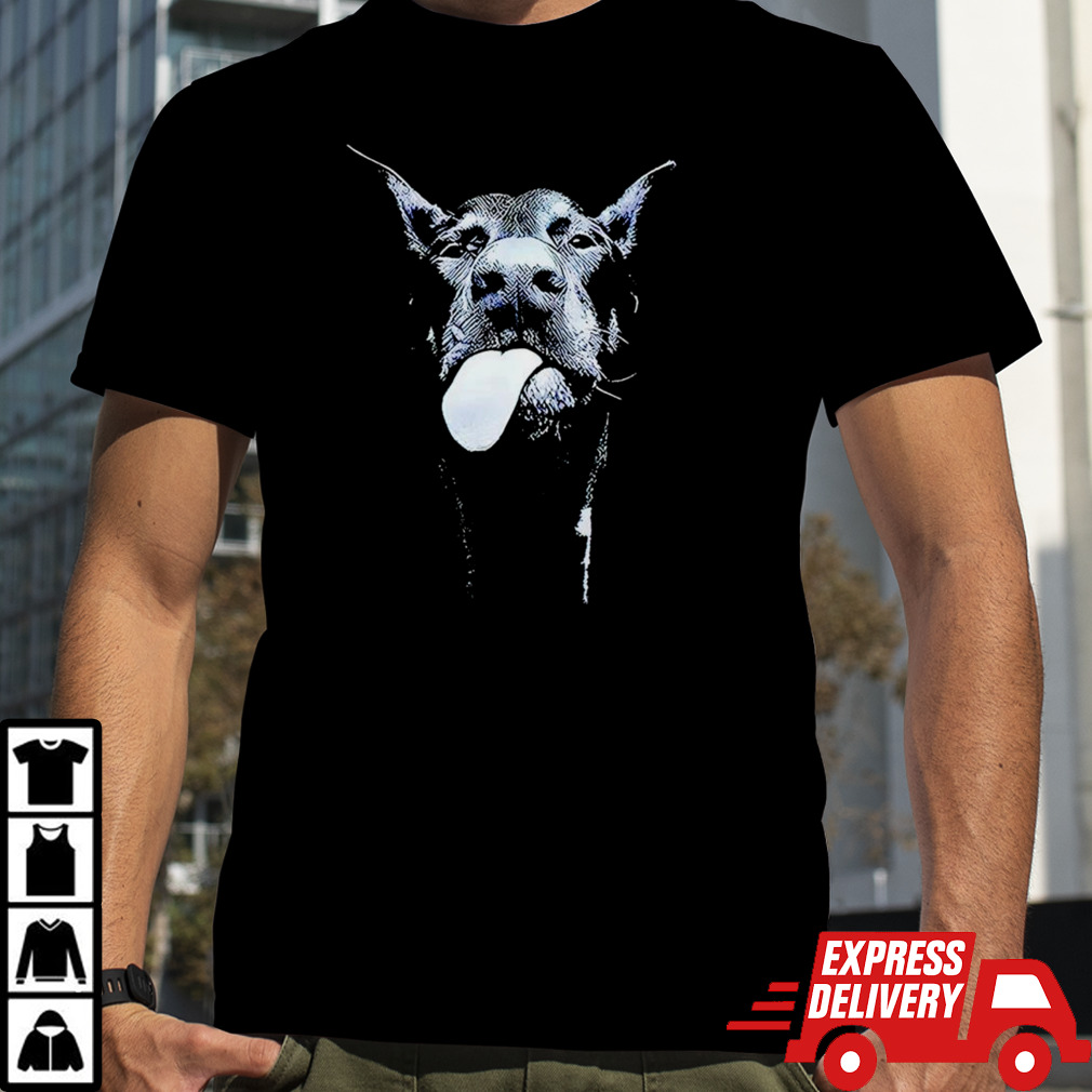 Doberman black vintage shirt