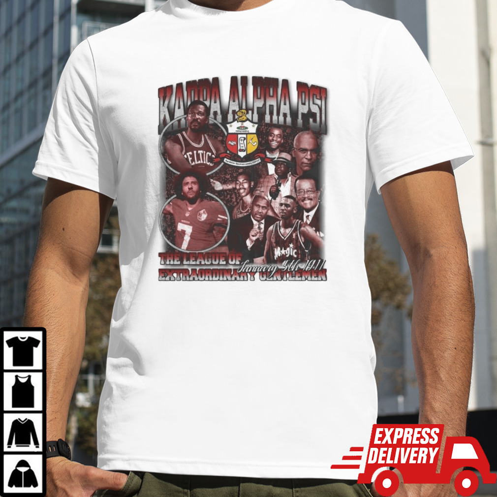 Kappa Alpha Psi Legacy The League Of Extraordinary Gentlemen T-shirt