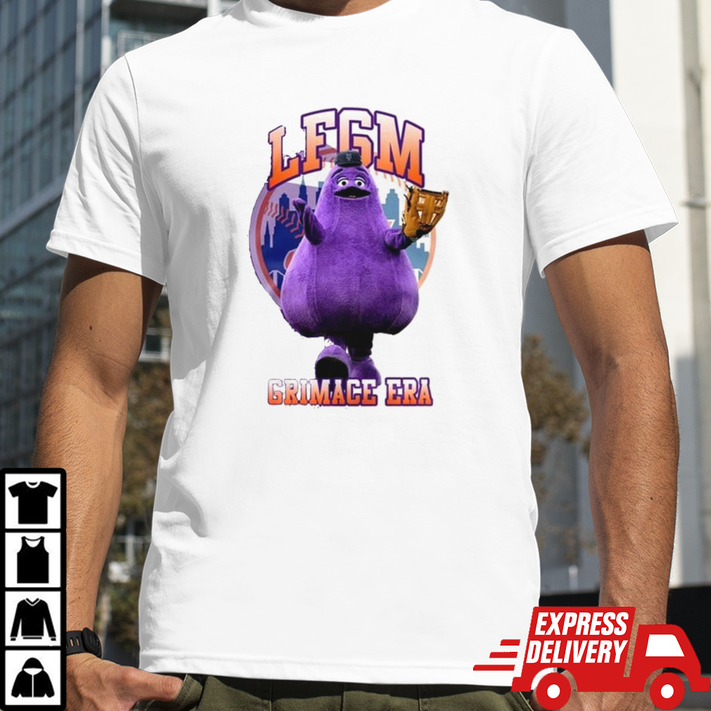 LFGM Grimace Era New York Mets T-shirt