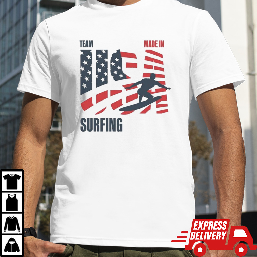 Team Surfing Made In USA Olympic T-shirt