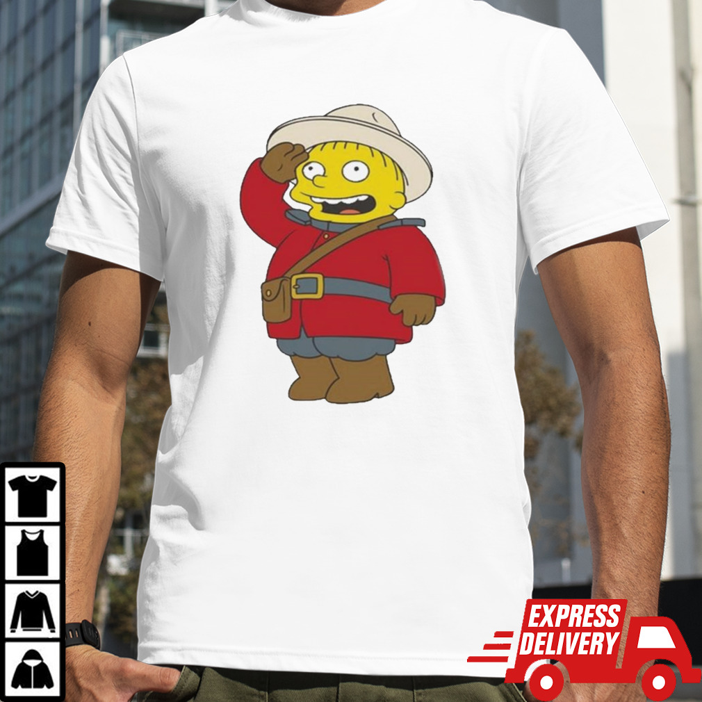 The Simpsons Men’s Ralph Canada T-shirt