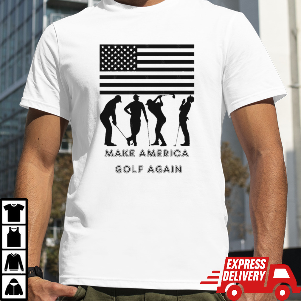 Trump Debate Make America Golf Again T shirt