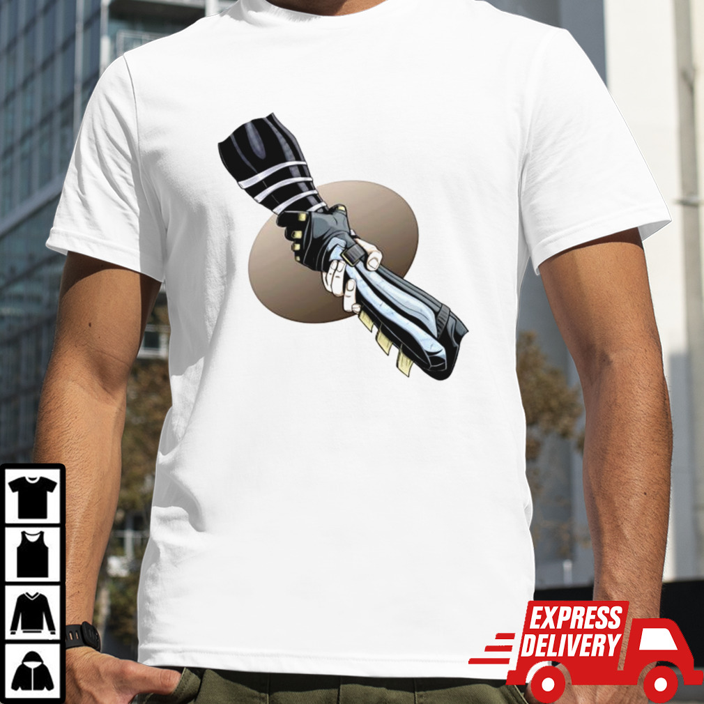 Winter Soldier and Falcon Shaking Hands shirt