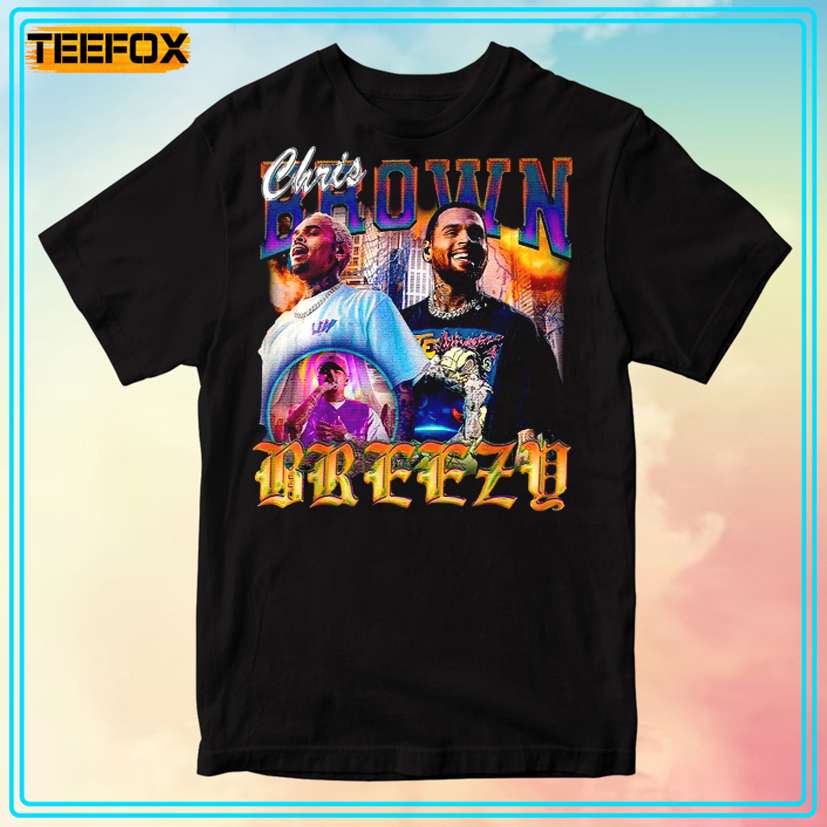 Chris Brown Rap Music Retro T-Shirt