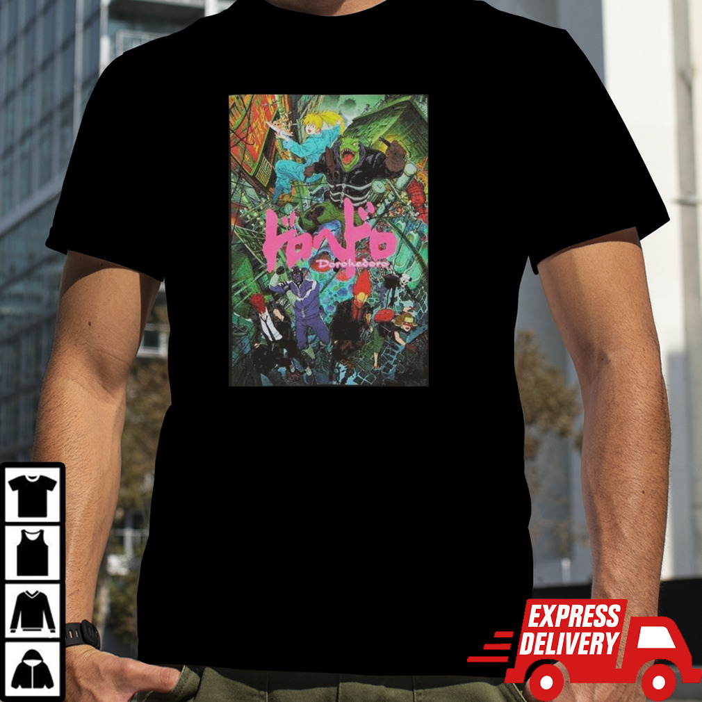 Dorohedoro Anime Group Poster T-shirt