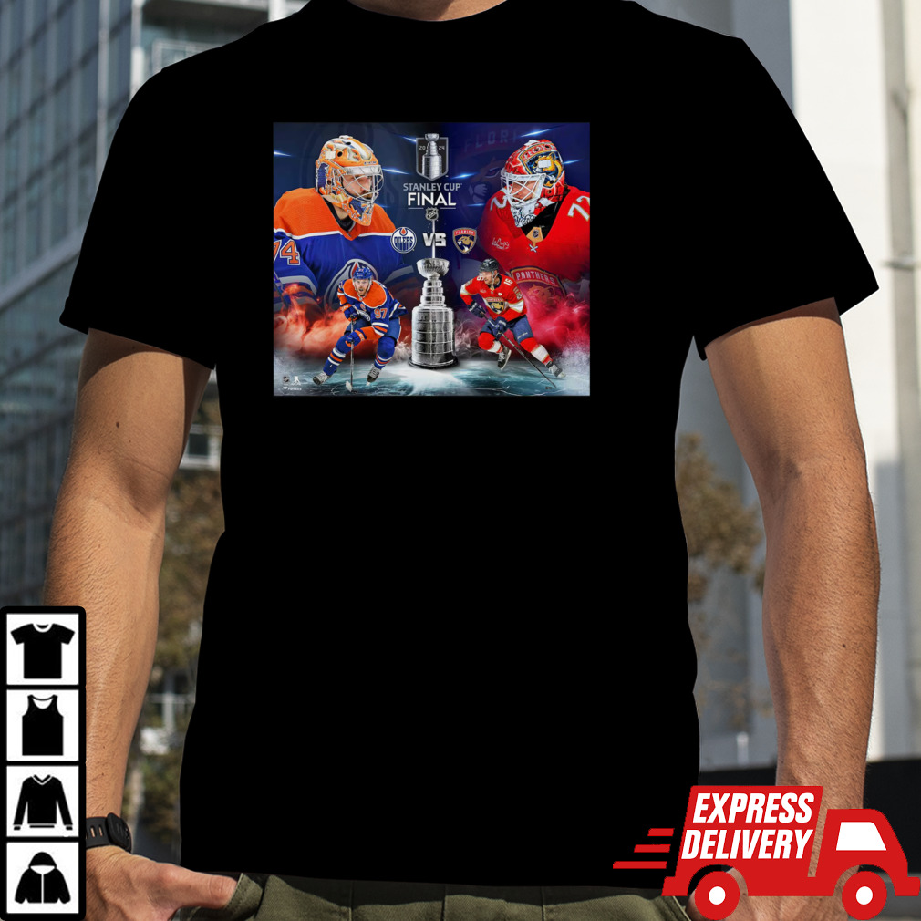 Edmonton Oilers vs. Florida Panthers 2024 NHL Stanley Cup Final Matchup shirt