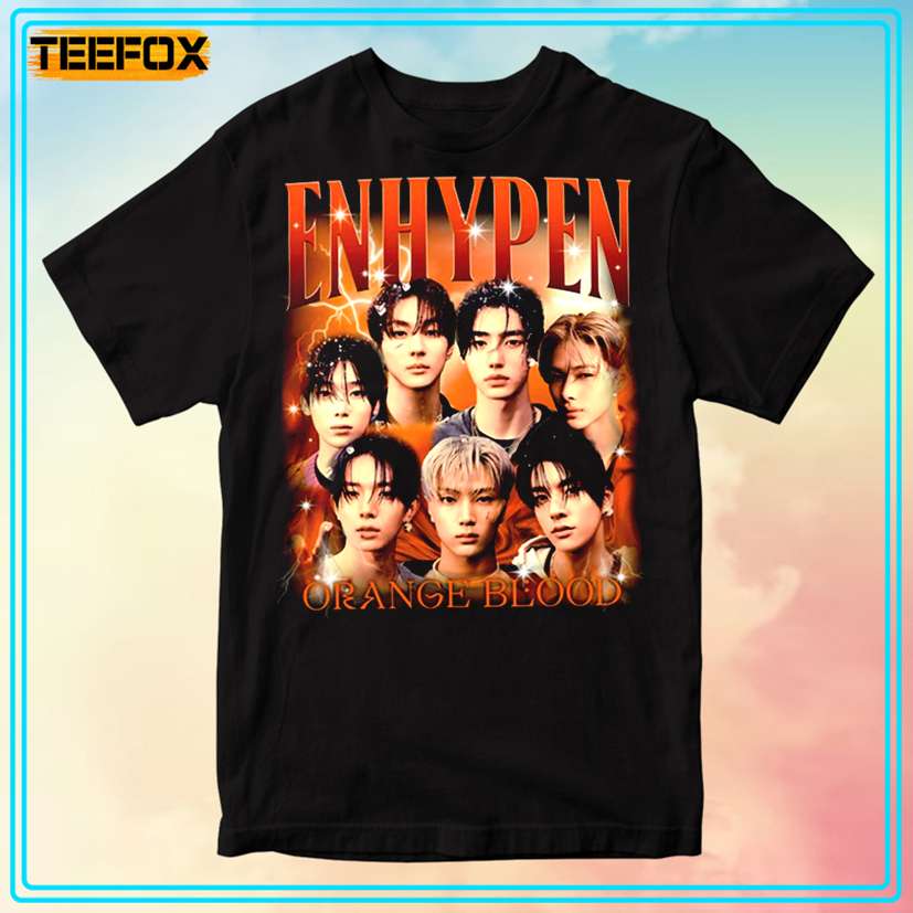 Enhypen Orange Blood Unisex T-Shirt